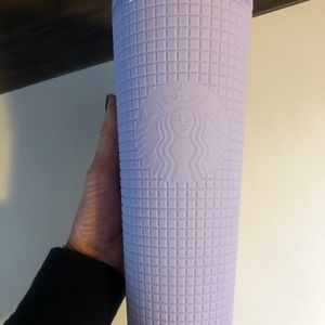 NWT. Starbucks Winter 2021 Purple Cold Cup